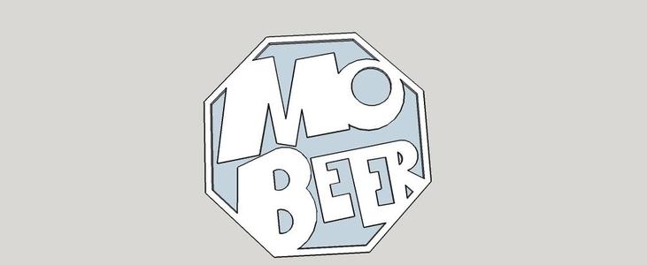 'Mo Beer' coaster