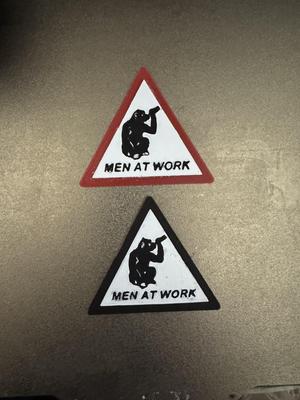 men at work funny signal
