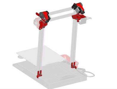 Belt Driven CR10S Pro REMIX (UNTESTED prototype design)