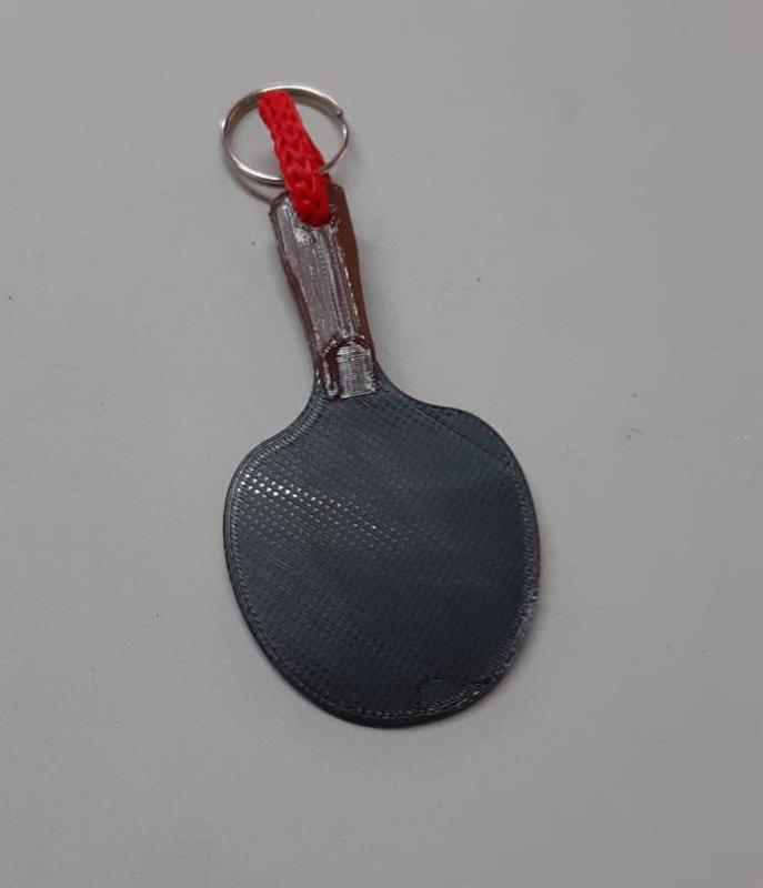 PING PONG PADDLE KEYCHAIN