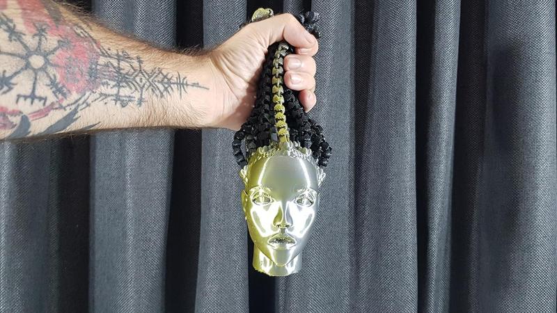 Medusa Head with Articulated 13 Snakes