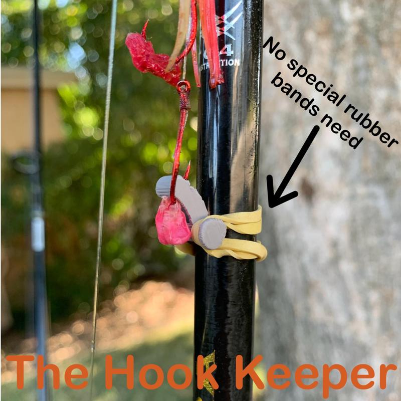 The Hook Keeper(No special elastics needed)