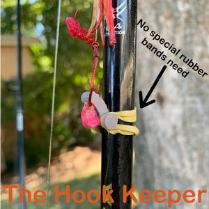 The Hook Keeper(No special elastics needed)