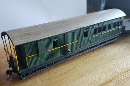 WAGR SN3.5 ZA Class, Boogied Break Van (AMRA)