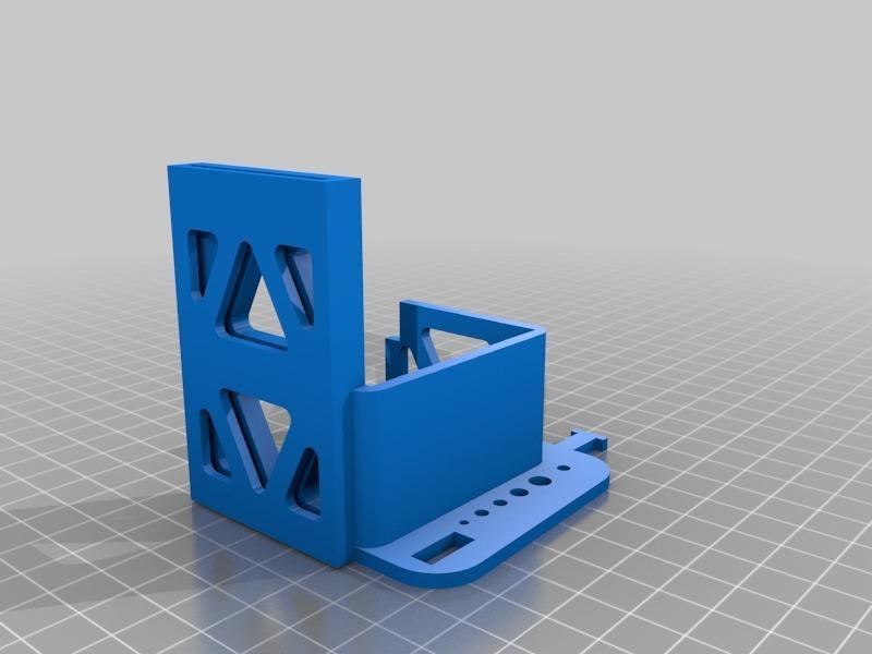 Ender 3 Power Supply Tool Holder compatible with fan