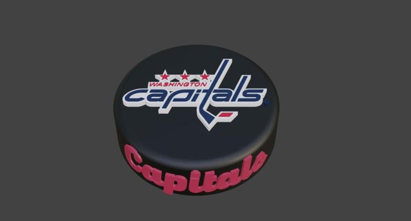Washington Capitals Hockey Puck
