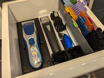 Wahl Hair Clippers - Gridfinity Bin