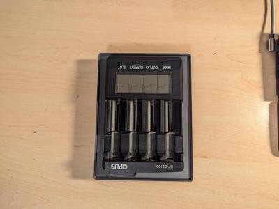 Opus BT-C3100 battery charger gridfinity container