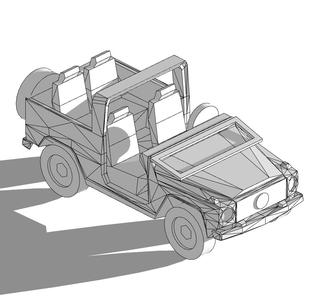 BW Wolf Mercedes G Wagen