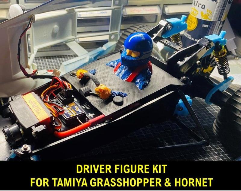 Tamiya Grasshopper upgrades : Driver figure set