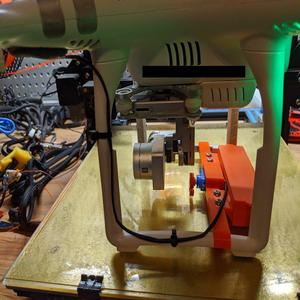 DJI Phantom 3 Payload Drop Release Mechanism