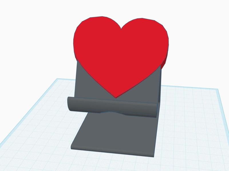 Heart Phone stand