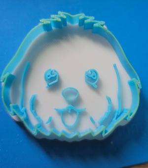 Maltese Cookie / Play-Doh cutter