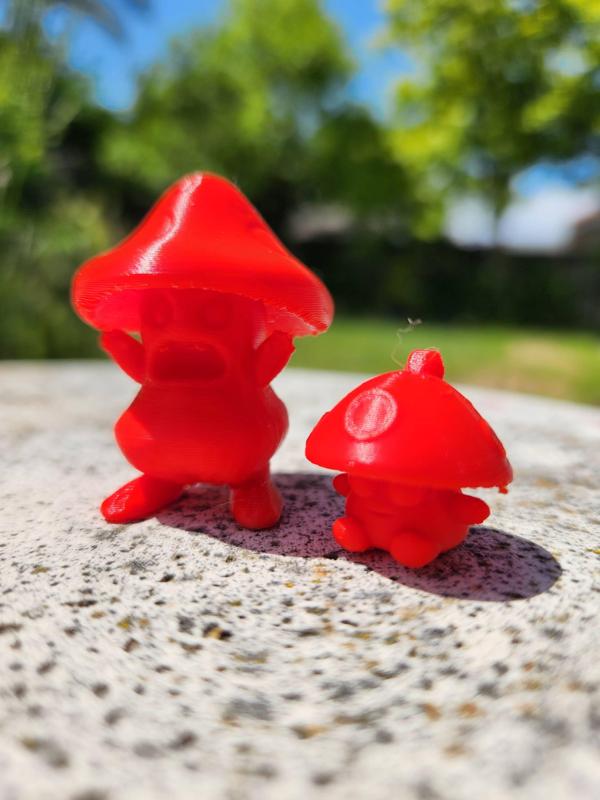 Mushroom Family (Keychain Optional)