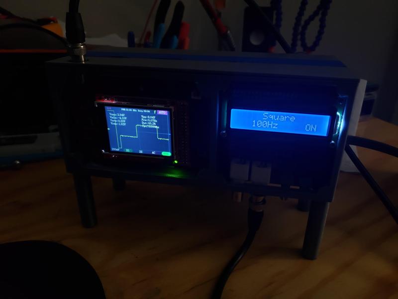 DIY Oscilliscope and Signal Generator Case