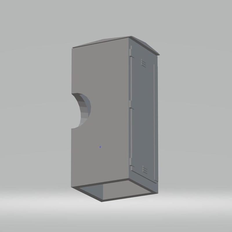 Track Side Relay cabinet