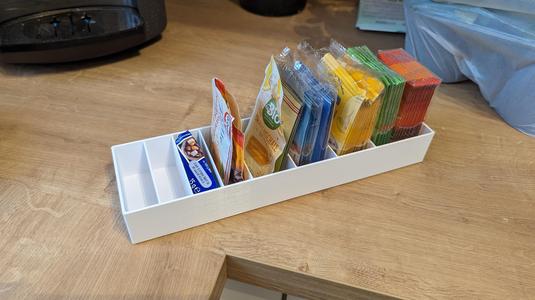 Storage for baking/cooking ingredient bags