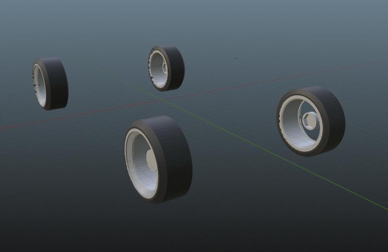 RC Car 1:10 Wheelbase Reference 255/257/260 milimeters