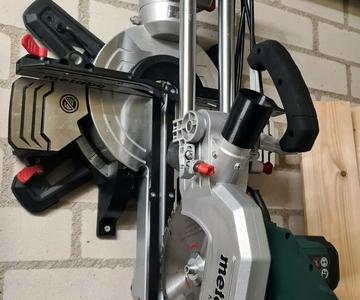 Wall storage for Metabo KGS 216 M Miter Saw