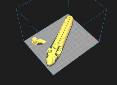 Solder Scroll - Ergonomic, Adjustable Solder Tool (for tiny printers)
