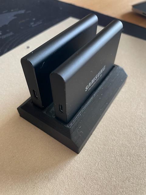 Samsung T5 Desk Stand for 2 SSD's