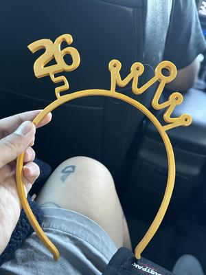 Birthday Crown (Age 26, 10 & 50)