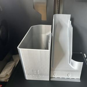 Modular filament waste bin system