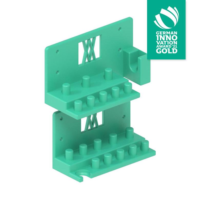 Tool Holder for Socket Wrench Set 20pcs 1/2" with Extension Bar and Sockets for Wall Mount 004