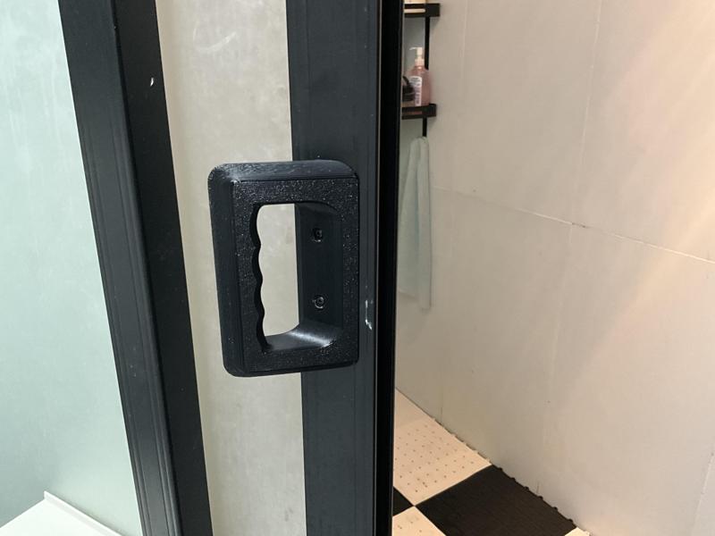 angled door/windows handle