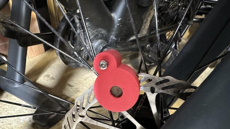 Bicycle Brake Disc Cleaner Prototype
