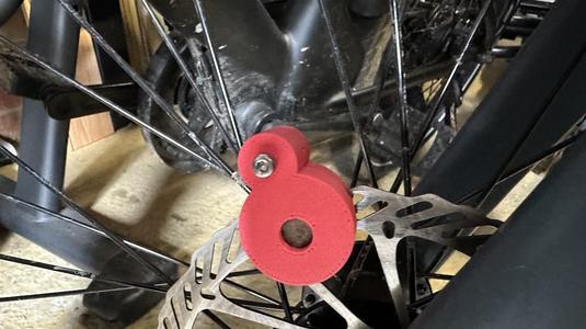 Bicycle Brake Disc Cleaner Prototype