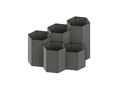 Hexagon Desk Organizer