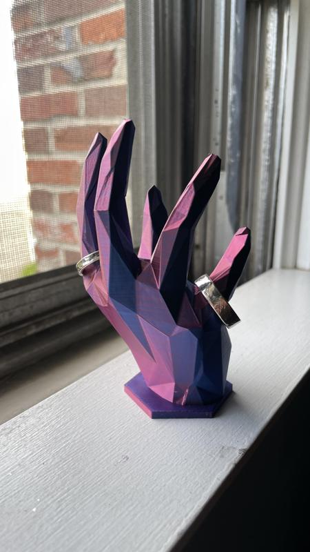 Crystal Hand Ring Stand V2