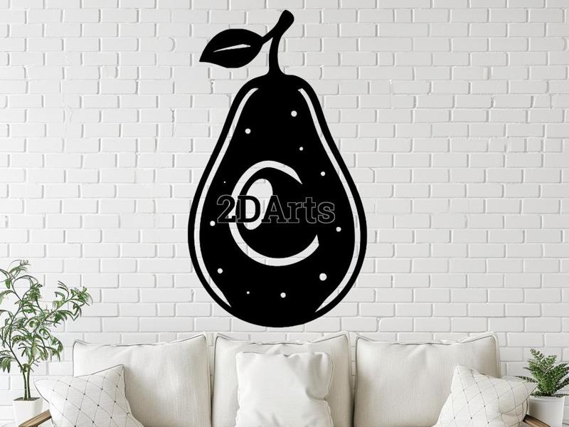 Avocado Design – STL for 3D & Laser Cut
