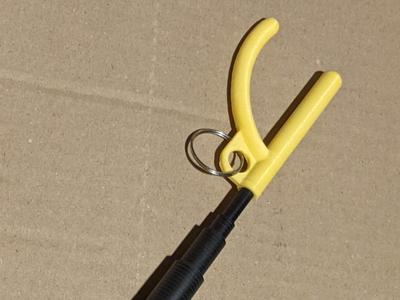 Geocaching biltema tool head for 12m fishing rod