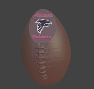 Atlanta Falcons displayable football