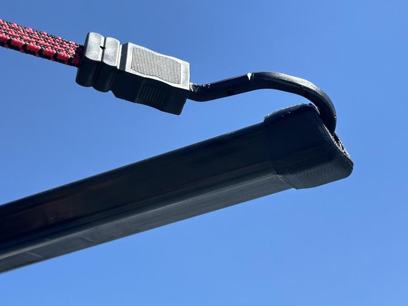 End Cap for Thule Roof Rack Crossbars with Hook Holes