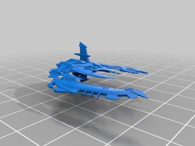 Star Trek - Breen Sarr Theln Carrier/Warship