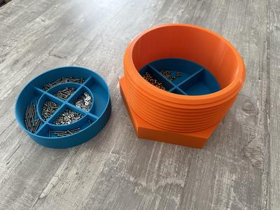 Big Screw Container  with M200x8 Thread