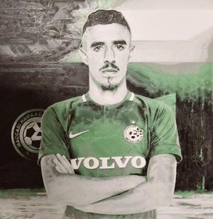 Maccabi Haifa - Dolev Haziza (Filament Painting)
