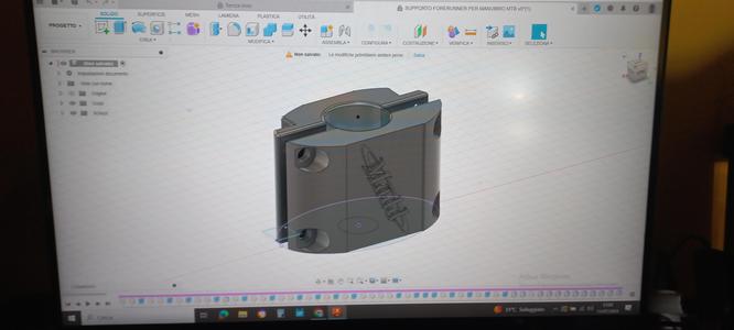 GARMIN FORERUNNER (205-305-310 ECC) MTB HANDLEBAR SUPPORT v1