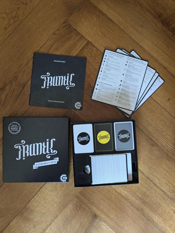 Frantic Pandora's Box Insert