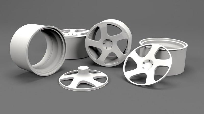 1/24 scale wheel