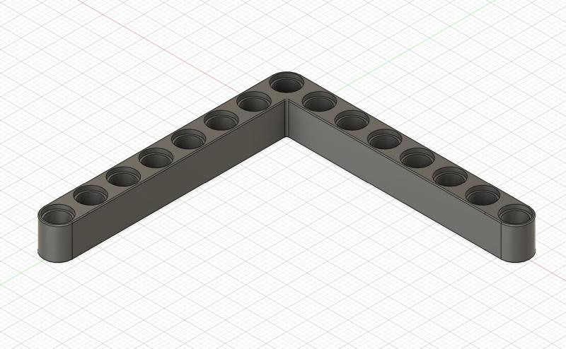 Lego L Beam (8x8)