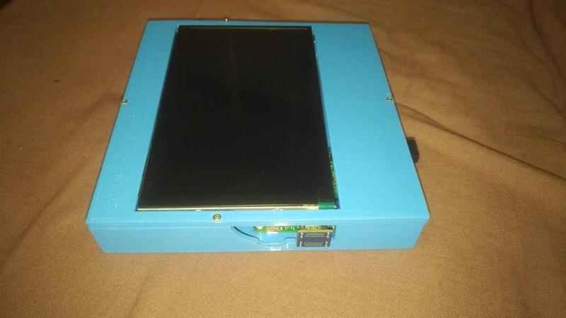 boitier écran 7 inch raspberry 