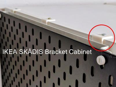 Skadis Cabinet Bracket - SKÅDIS IKEA