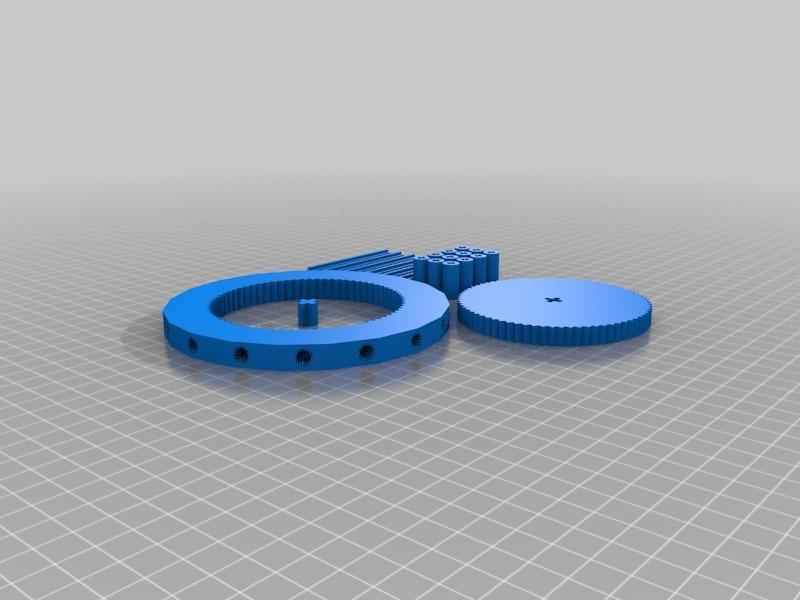 2 COGS SHAFTS & JOINERS