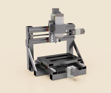 Compact DIY CNC (Mostly Metal)