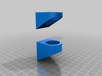 Door Jam Wall Mount - Dowel