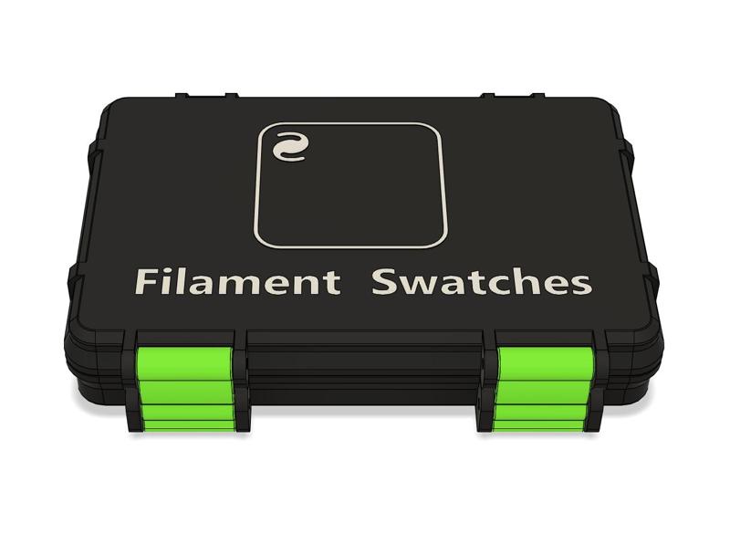 Bambu Filament Swatch Box - Rugged Light
